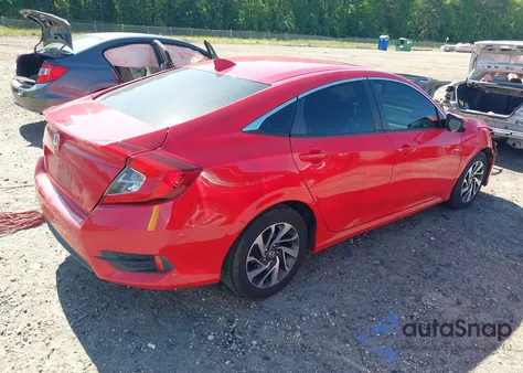 2017 Honda Civic Ex z USA, uszkodzony, nr VIN 2HGFC2F77HH535613
